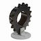 Browning Roller Chain Sprocket, 80 Chain Size, 3/4 to 2-11/16 in Bore Dia., 17 # of Teeth H80Q17 - alternate 4